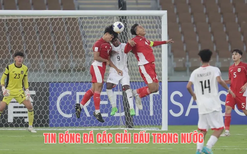 Tin bóng đá các giải đấu trong nước